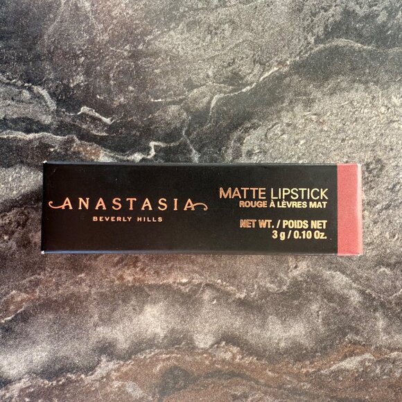 Anastasia Beverly Hills Matte Lipstick Rum Punch Full Pigment Full Size 3g - Picture 7 of 8